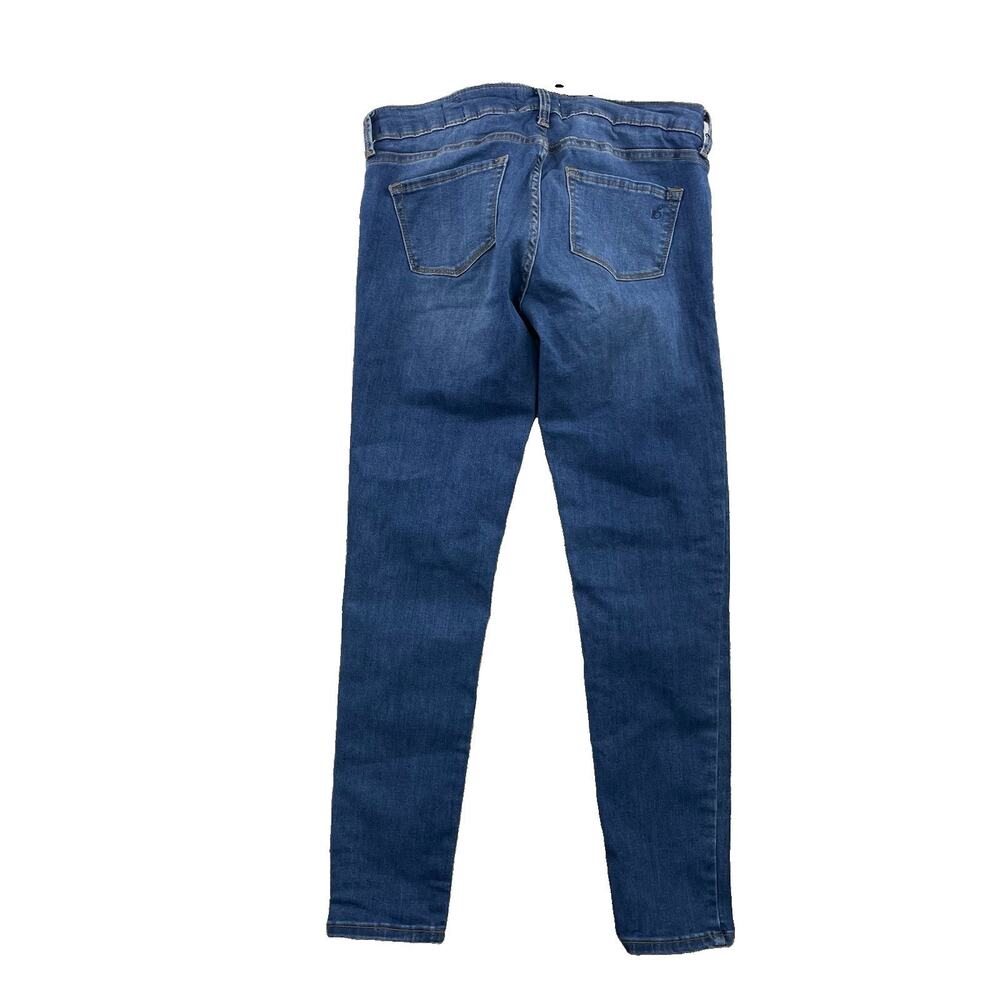 BLANQI Size 4 Denim Jeans Skinny Maternity Women Blue Dark Wash Stretch 65-21